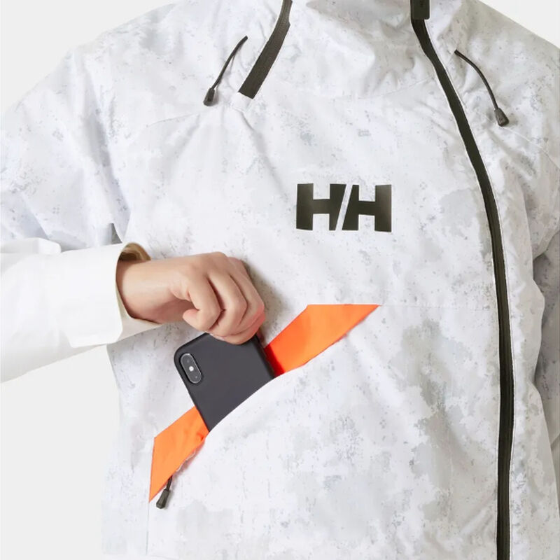 Helly Hansen Powchaser Asymmetric Ski Jacket Womens image number 2